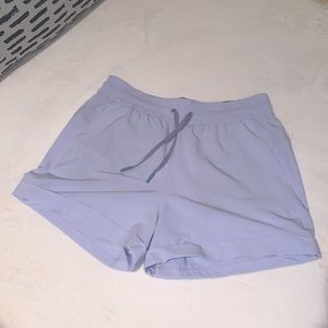 Lulu lemon shorts!! perfect condition, just missing the tag, size 8! lavender